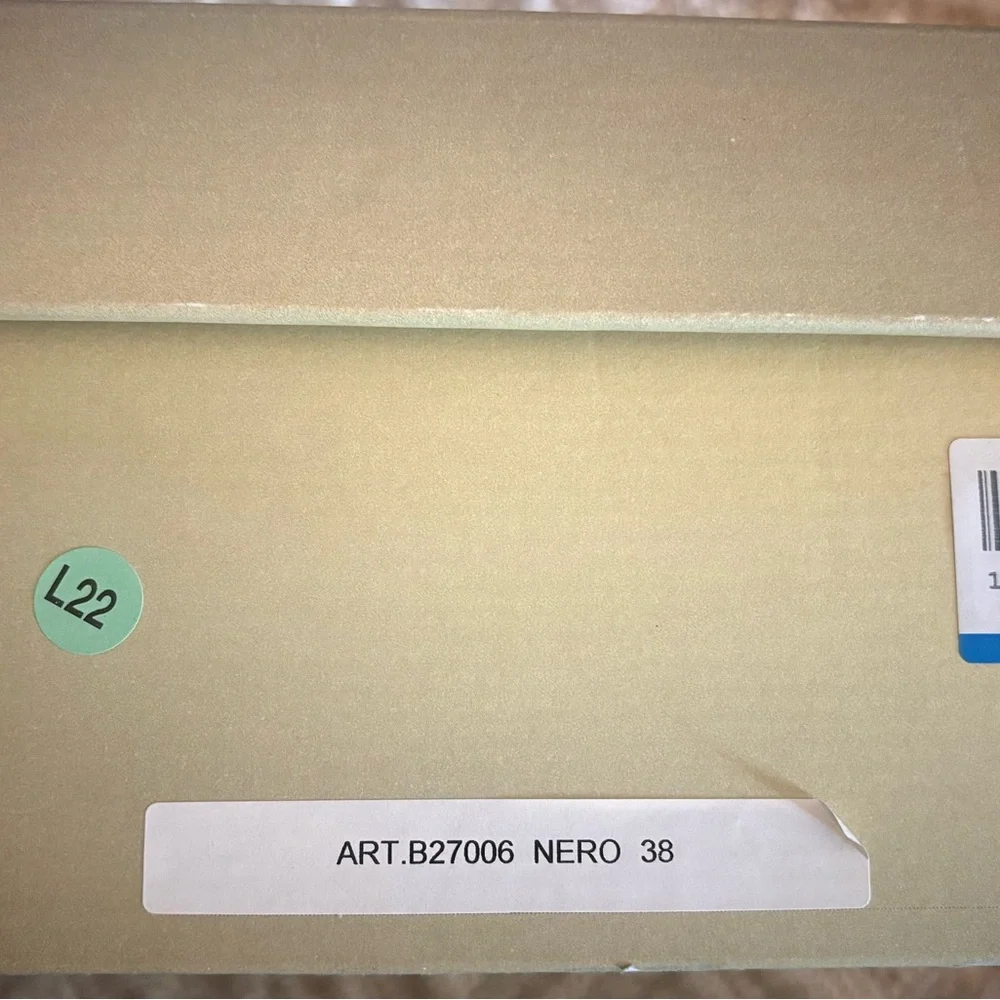 A.S.98 Black Studded Platform Sandals - Picture 5 of 6